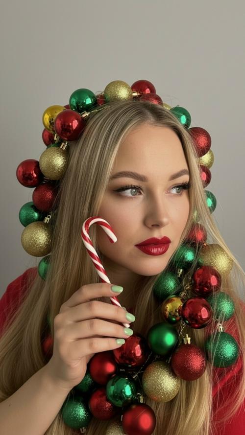 Не меняя внешности женщины с фото, кадр захватывает её крупный план, фокусируя внимание на выразительном лице и богатстве деталей вокруг. 04