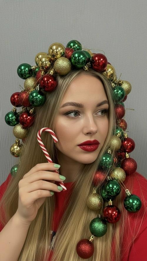 Не меняя внешности женщины с фото, кадр захватывает её крупный план, фокусируя внимание на выразительном лице и богатстве деталей вокруг. 03