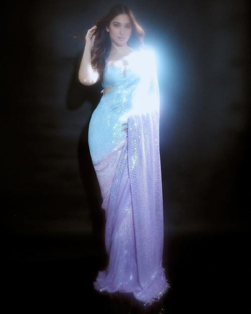 Таманна в наряде Manish Malhotra для его вечеринки. 06