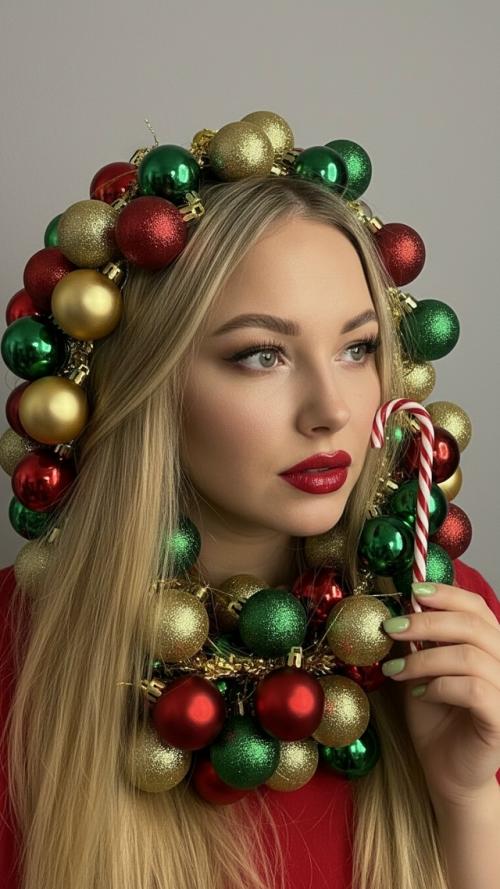 Не меняя внешности женщины с фото, кадр захватывает её крупный план, фокусируя внимание на выразительном лице и богатстве деталей вокруг. 01