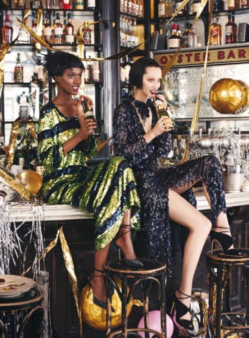 Night Light: фотосессия Себастьяна Кима для Allure US December 2015. 05