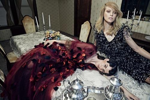 Modern Etiquette: фотосессия хао зенга для W Magazine November 2015. 06