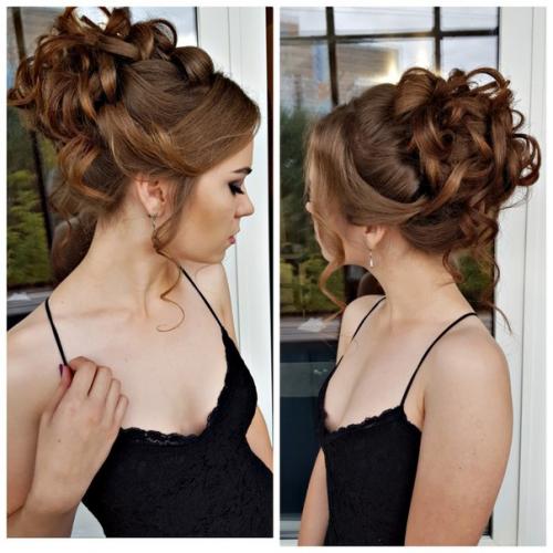 Макияж, причёски на любое торжество. 09