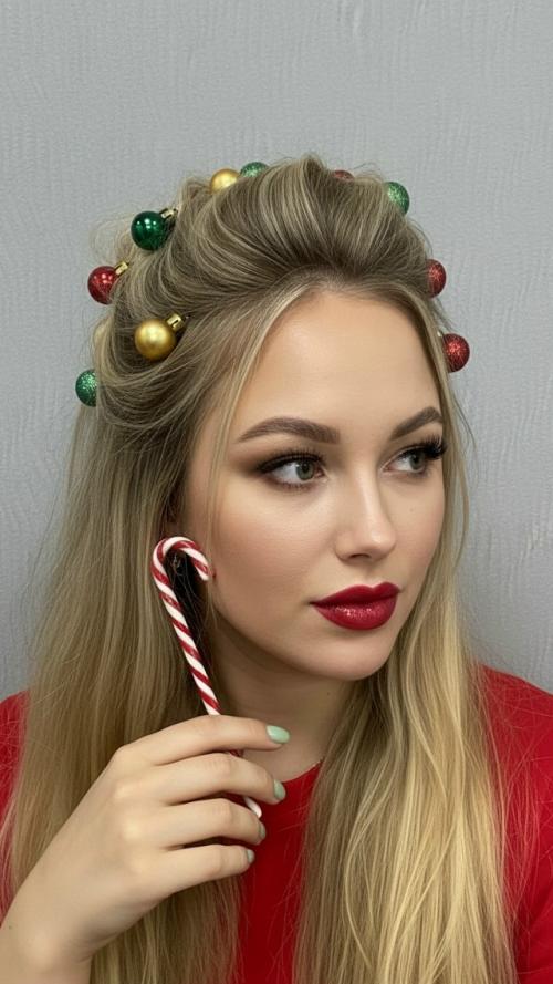 Не меняя внешности женщины с фото, кадр захватывает её крупный план, фокусируя внимание на выразительном лице и богатстве деталей вокруг. 05