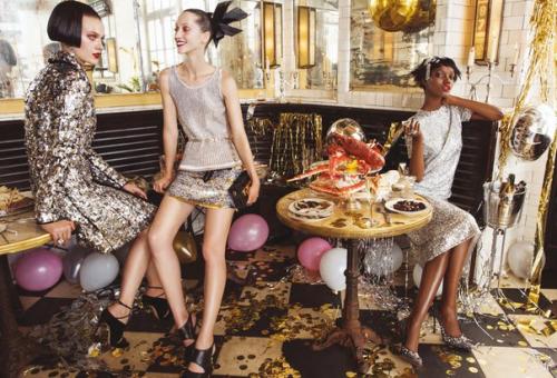 Night Light: фотосессия Себастьяна Кима для Allure US December 2015. 01