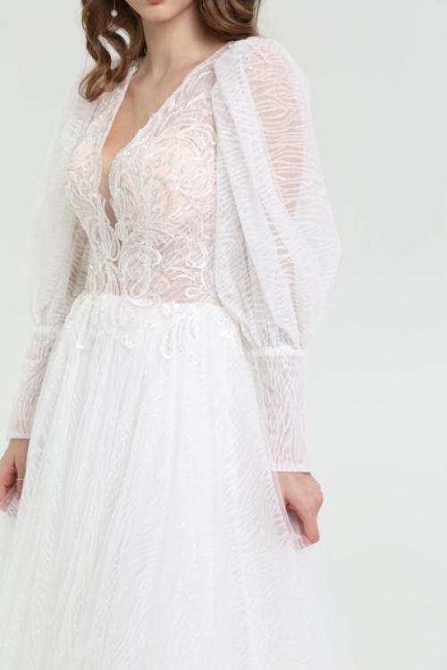 Как выглядит свадебное платье в стиле современная классика. 02