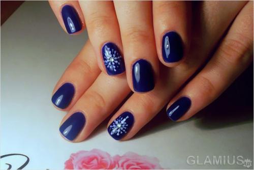 Маникюр на новый год 2017? 03