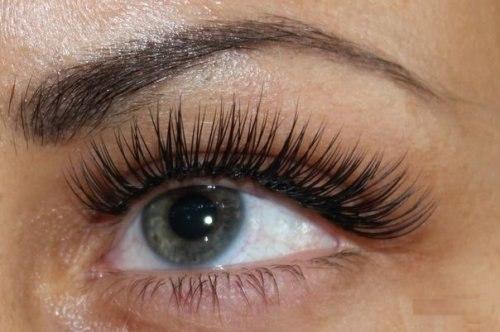 Наращивание ресничек. Классический объем 500. 05