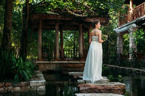 Тропическая свадебная фотосессия. 06