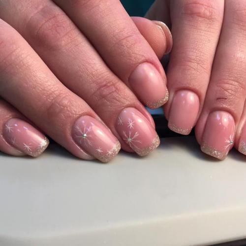 Ювелирный маникюр?  Россыпь из страз? 04