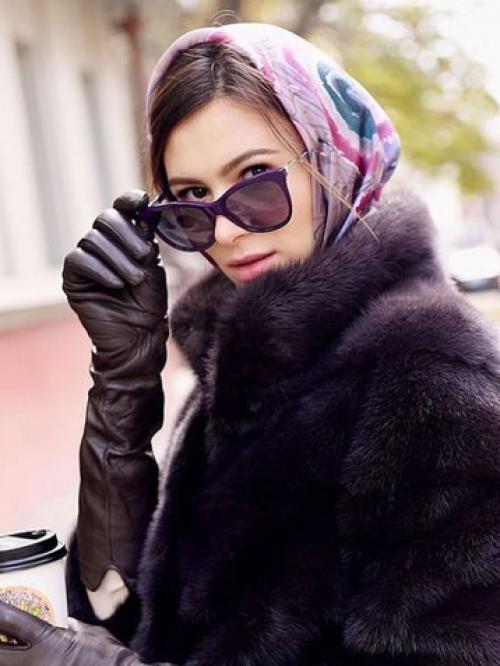 Сложный выбор: мы подбираем головной убор к шубе? 04