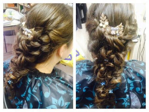 Дорогие красавицы спешите записаться на прическу и макияж по низкой цене? 05