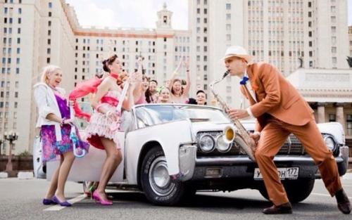 Свадьба в стиле стиляги. 01