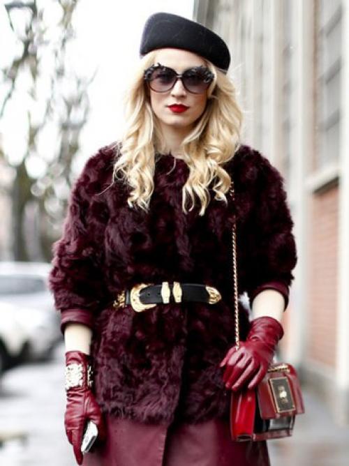 Сложный выбор: мы подбираем головной убор к шубе? 03