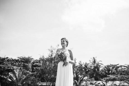 Тропическая свадебная фотосессия. 08