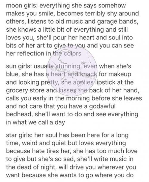 Лунные девушки: телец, рак, дева, скорпион. 01 Лунные девушки: телец, рак, дева, скорпион. 01