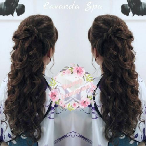 Вечерняя причёска 900 рублей. 06