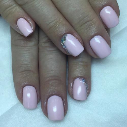 Ювелирный маникюр?  Россыпь из страз? 01