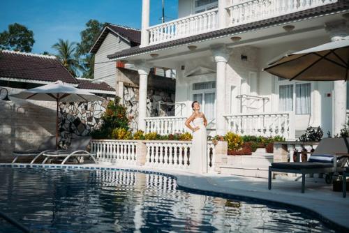 Тропическая свадебная фотосессия. 01