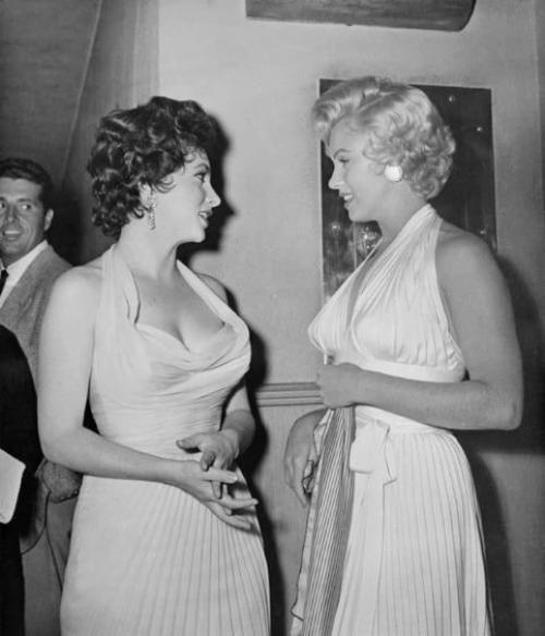 Рядом с нейМэрилин Монро становится похожа на Ширли темпл - секреты красоты джины лоллобриджиды. 02