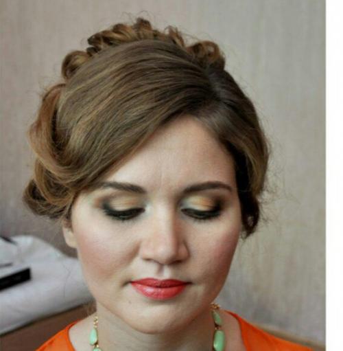 Предлагаю услуги по созданию прически, макияжа, и росписи ногтей? 08