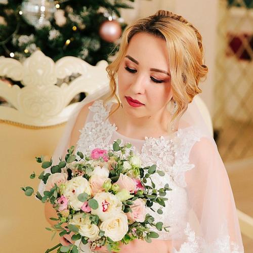 Макияж прически локоны? 03