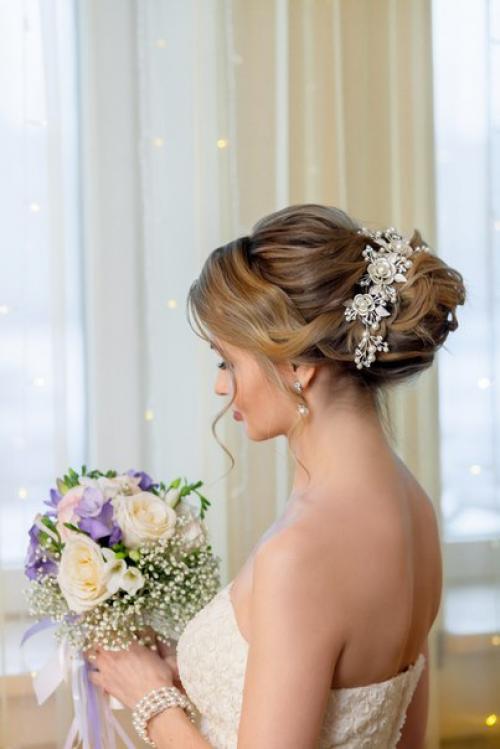 Макияж прически локоны? 07