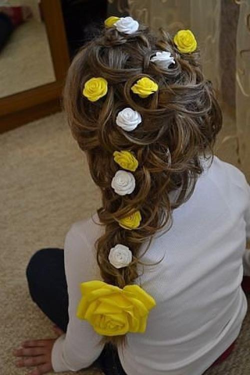 Стильные, оригинальные прически любой сложности, плетение, укладки. 07