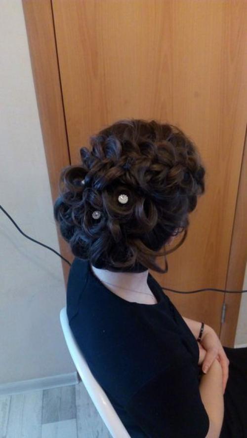 Стильные, оригинальные прически любой сложности, плетение, укладки. 03