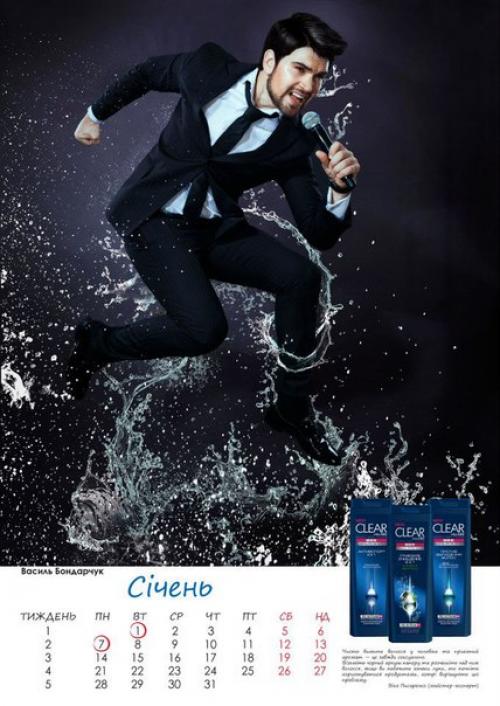 Команда мастеров работала над сьемкой календаря для компании Unilever. 05