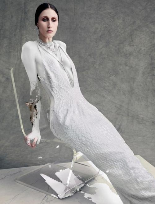 It's All About Shapes: Анна Кливленд в фотосессии сольве сундсбо для Vogue Italia March 2016. 05