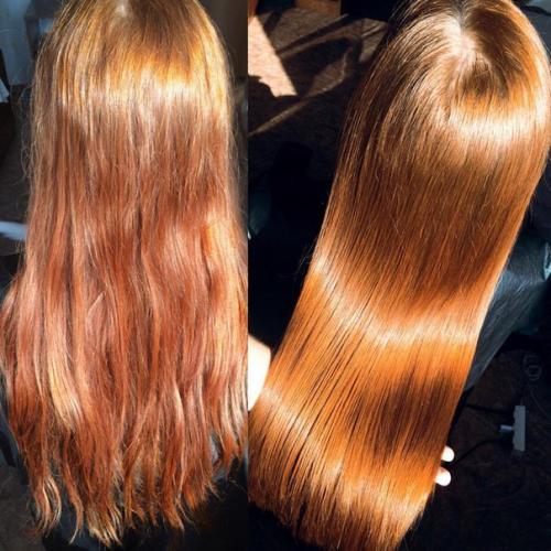 Кератиновое выпрямление. Ботокс волос. 03