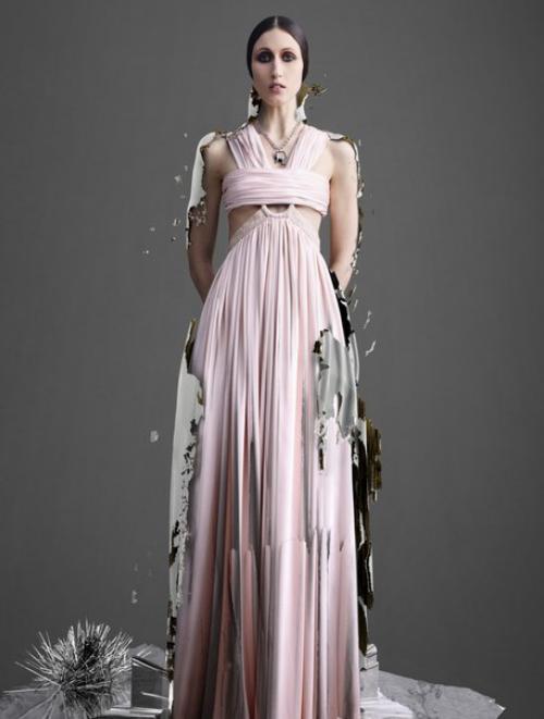 It's All About Shapes: Анна Кливленд в фотосессии сольве сундсбо для Vogue Italia March 2016. 03