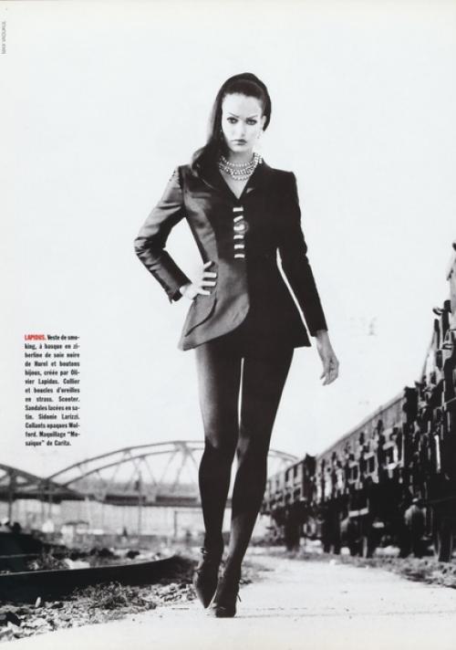 Фортиссимо. Парижский Vogue, март 1992 года. 05