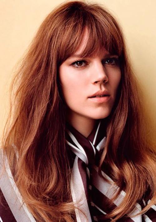 Модные прически весны 2015 в стиле 70-х. 01