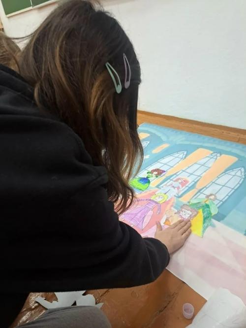 Тараданово.  Приближалось 8 марта, и в воздухе витало предвкушение праздника. 04