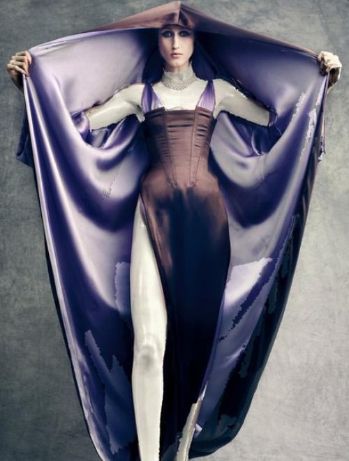 It's All About Shapes: Анна Кливленд в фотосессии сольве сундсбо для Vogue Italia March 2016. 04