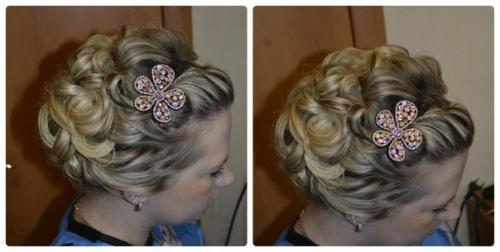 Стильные, оригинальные прически любой сложности, плетение, укладки. 02