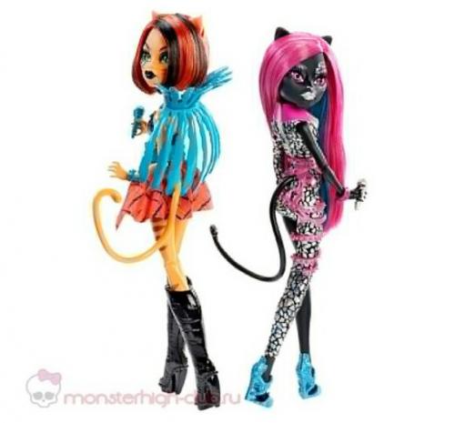 Промо - фото 2-пэк Сета \u2018Monstrous Rivals/Fierce Rockers с кэтти нуар и торалей страйп. 01 Промо - фото 2-пэк Сета \u2018Monstrous Rivals/Fierce Rockers с кэтти нуар и торалей страйп. 01
