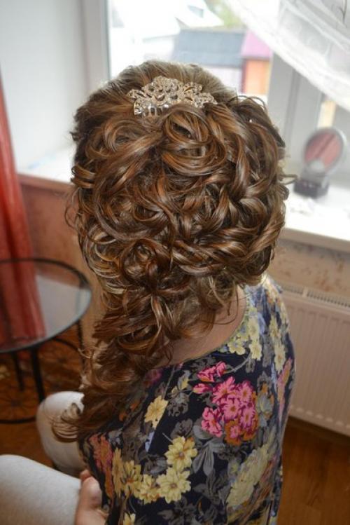 Стильные, оригинальные прически любой сложности, плетение, укладки. 06