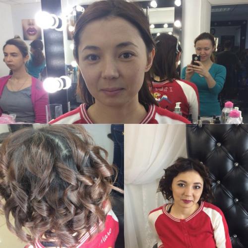 Дорогие девушки, в честь 8 марта объявляю акцию до конца месяца, на наращивание волос, снятие, капсуляцию, макияж, локоны и причёски. 05