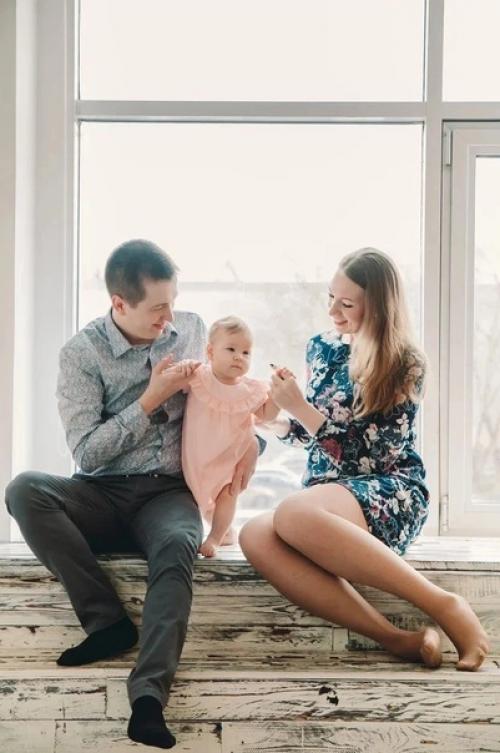 Подготовка к семейной фотосессии в студии. 01 Подготовка к семейной фотосессии в студии. 01