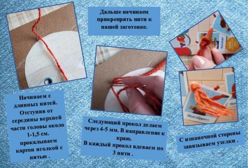 Мастер - класс Кукла для Создания Причесок и Макияжа. 04