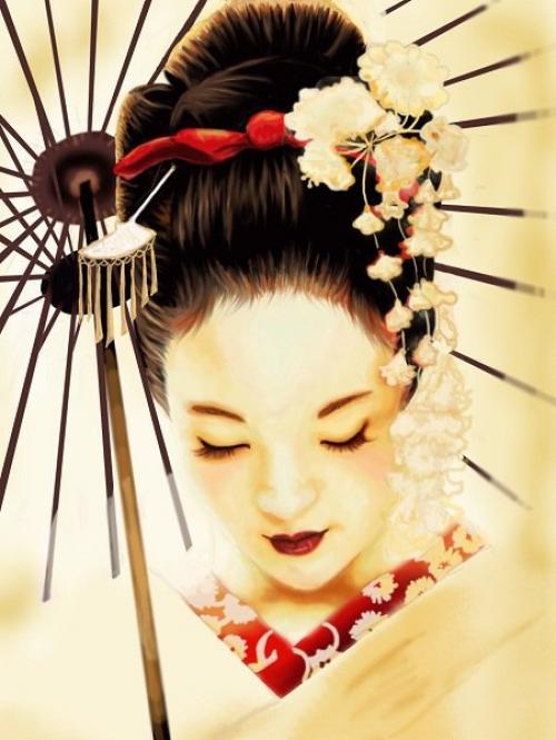 Японские прически. Японские прически оригинальностью отличаются. 03 Японские прически. Японские прически оригинальностью отличаются. 03