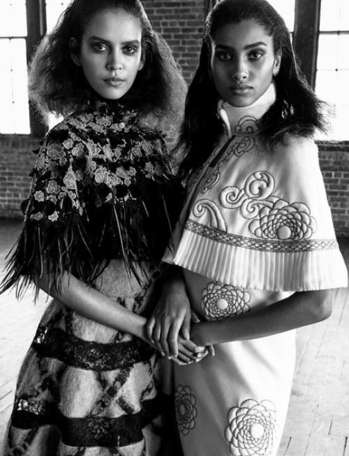 Enchanting Women: фотосессия Патрика демаршелье для Vogue Italia April 2016. 03