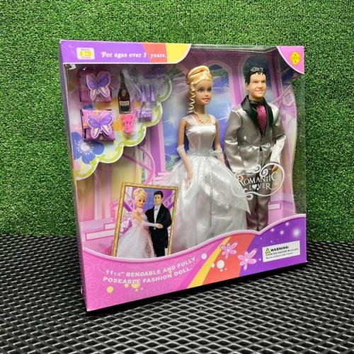 Набор игровой кукол невеста с женихом. 01 Набор игровой кукол невеста с женихом. 01