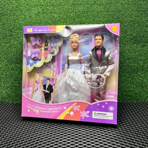 Набор игровой кукол невеста с женихом. 02 Набор игровой кукол невеста с женихом. 02