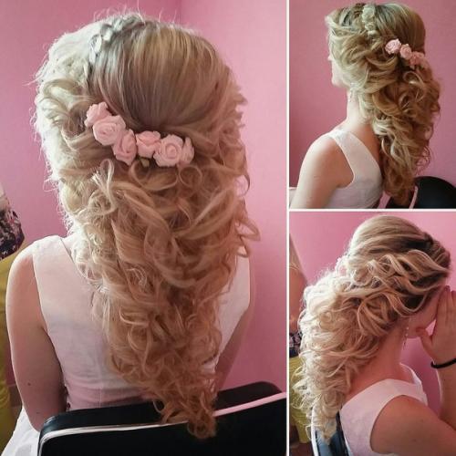 Даже за полгода до того, как прозвучит последний звонок, будущие выпускницы задумываются о своём имидже на предстоящем выпускном вечере. 03