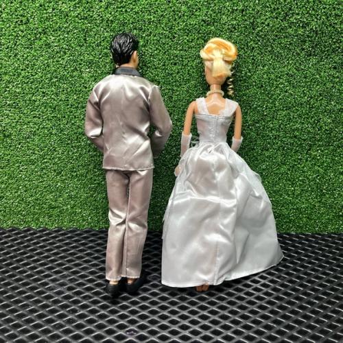 Набор игровой кукол невеста с женихом. 08 Набор игровой кукол невеста с женихом. 08
