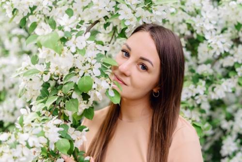 Что надеть на съемку с яблонями? 01